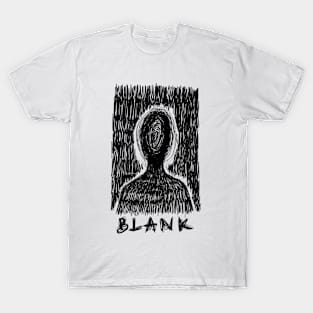 The blank head portrait T-Shirt